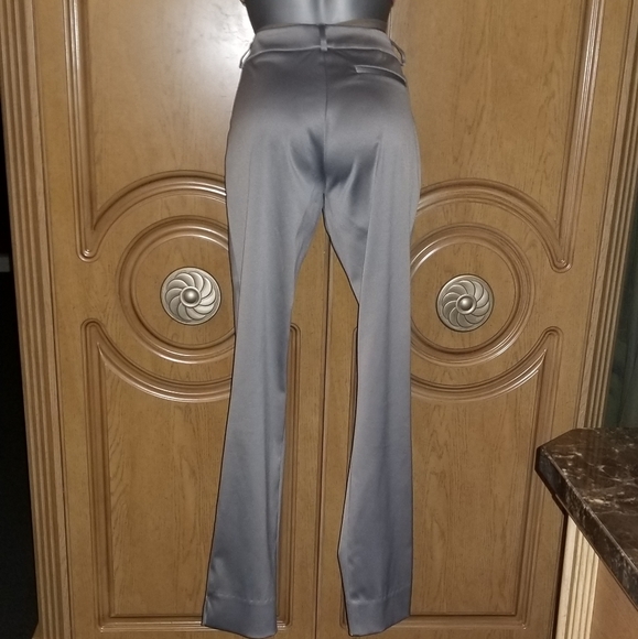 CACHE SILVER METALIC SKINNY TROUSERS - Picture 3 of 6